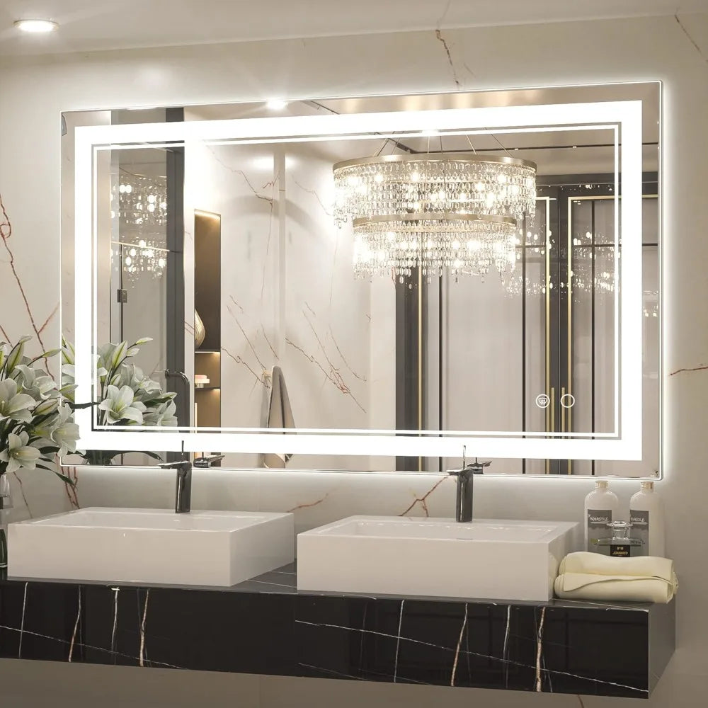 40 x 24 in  Lights, LED Vanity Mirror